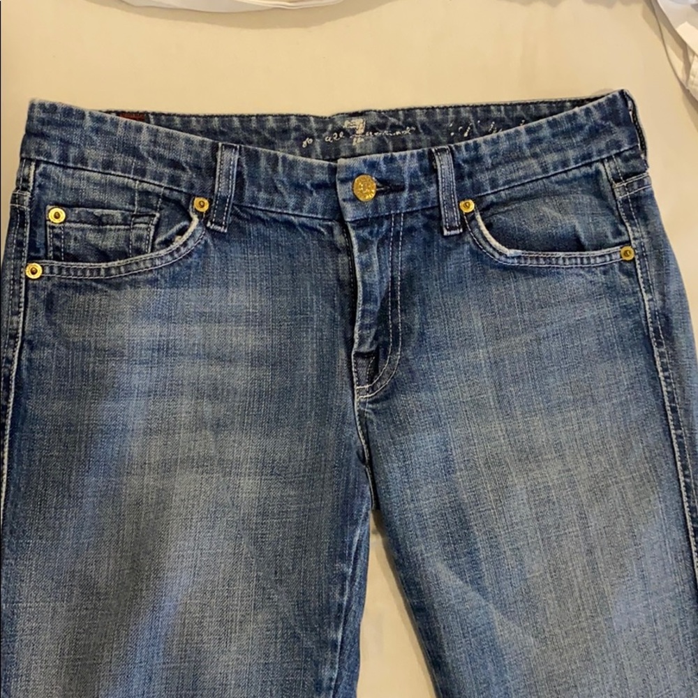 7 For All Mankind boot cut jeans